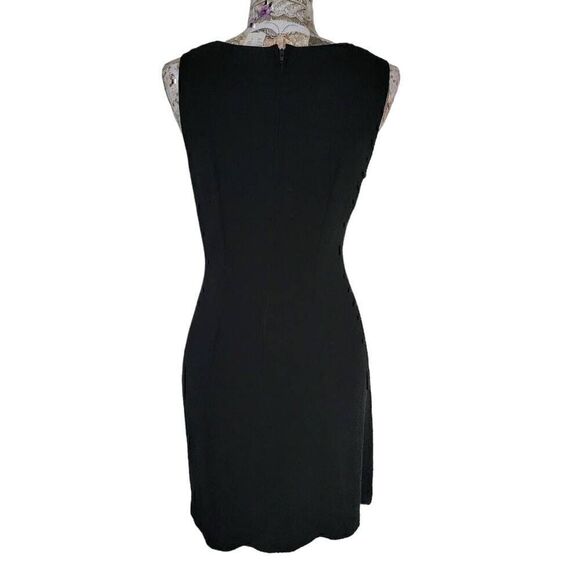 City Triangles Vintage Little Black Dress Textured Lightweight Short NEW - Picture 8 of 12